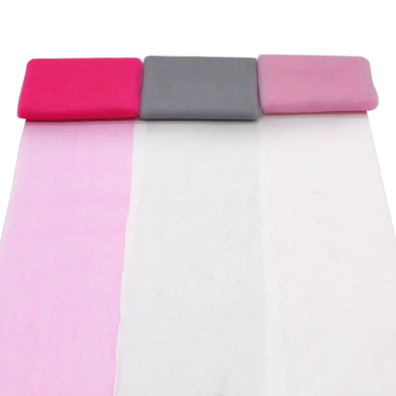 10cm*5m Crystal Tulle Roll Sheer Gauze Element Gift Wrap Fabric Organza Birthday Wedding Christmas Party Decoration DIY Craft