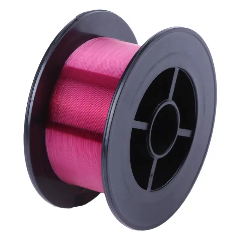 200m Fluorescent Red Strong Nylon Fishing Line for Fresh Water Fishing Monofilament Super Strong Carp Fishing Line 3 4 5 6 7 8