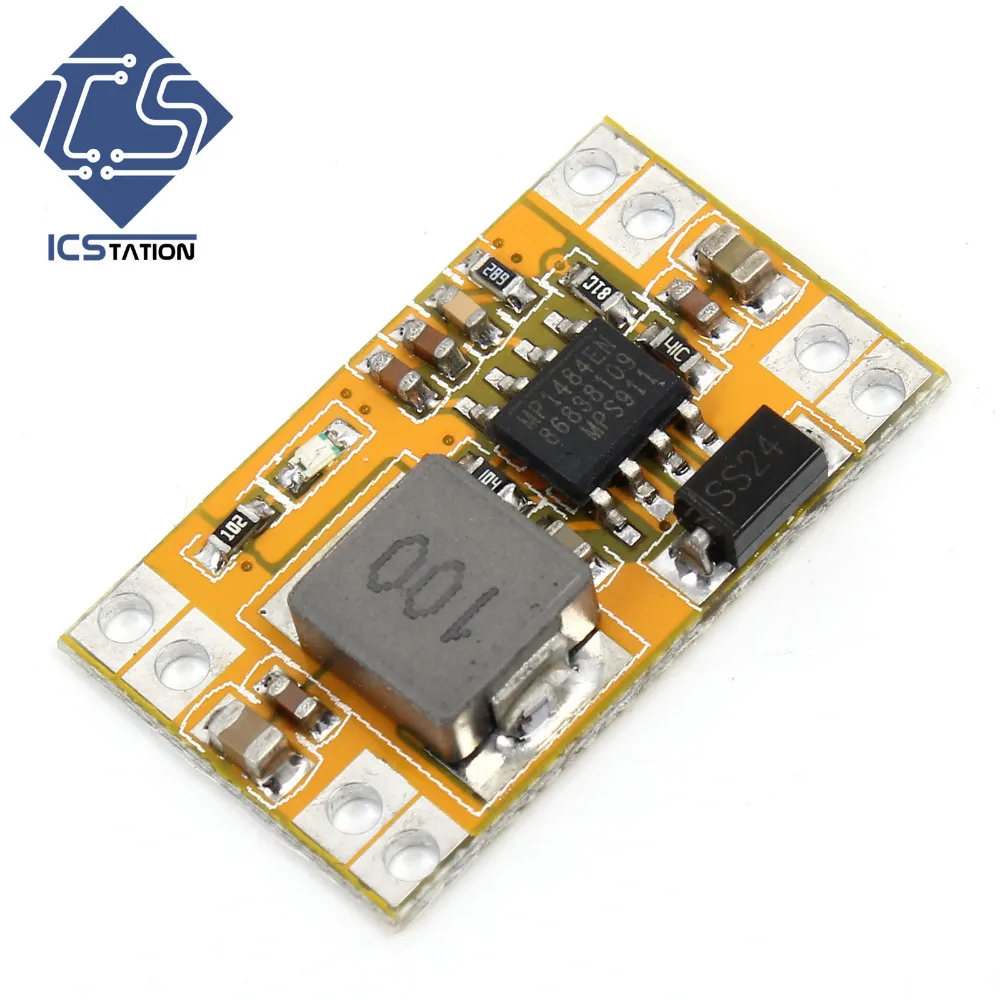 

Voltage Stabilizer Module DC-DC 9V/12V/19V to 3.3V 3A Step Down Buck Power Supply Module USB Interface Mini Size for Car Charger