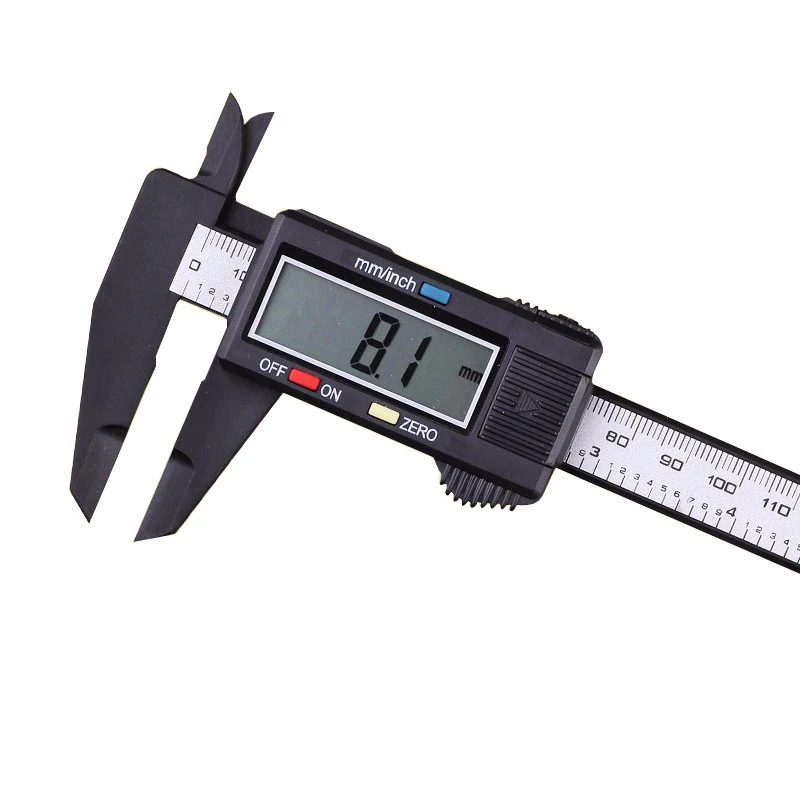 0-150 мм 6 дюймов ЖК электронный измерительный цифровой Электронный штангенциркуль из углеродного волокна измерительный микрометр для ручного инструмента
