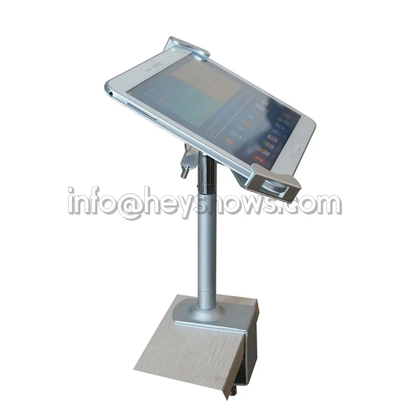 Запираемый Tablet безопасности стенд metalli IPAD ЗАМОК витрины гибкий держатель киоск рабочего стола защита от кражи зажим для 7-10.1" планшет