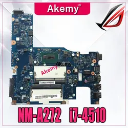 5B20G36670 ACLU1/ACLU2 NM-A272 i7-4510 для lenovo G50-70 G50-70M Z50-70 материнская плата для ноутбука