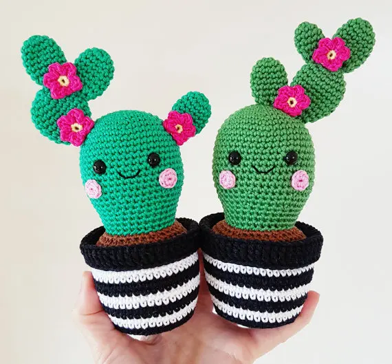 Кактус друзья амигуруми вязаная игрушка кукла погремушка|doll rattle|toy rattlecrochet rattle |