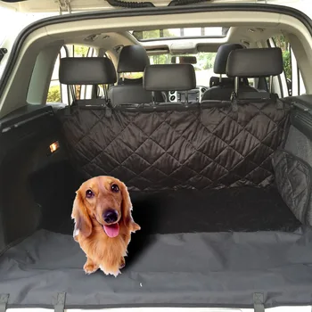 

Non-slip Pet Car Back Seat Cover Water-proof Dog Safety Hammock Protector Mat for Trunk SUV Pet Supply Pet Car Seat Set
