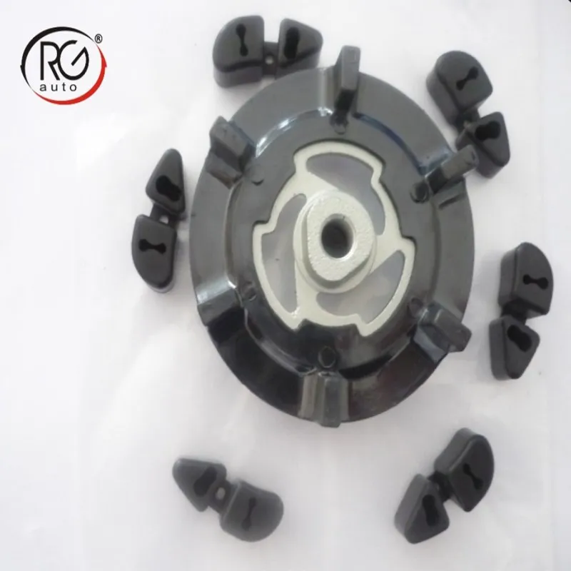 Auto AC Compressor Clutch Hub 5SE09C 5SL12C 5SE Auto pulley auto air ac compressor clutch hub + rubber