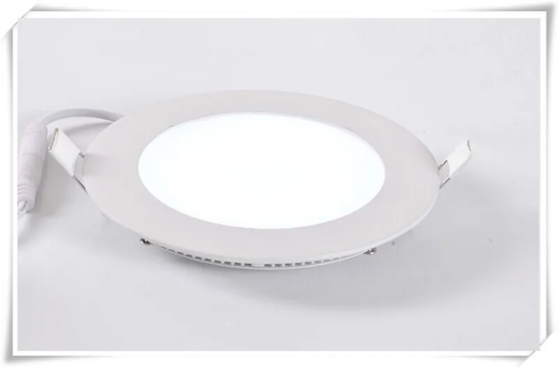 Conduziu o Painel Lote 3 w 4 6 9 12 15 18 Luzes Quente Rodada Branco Smd Levou Painéis Local Teto Iluminação 50 Pçs - Dhl 8 W 6 W 9 W 12 W