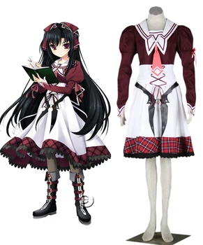 

11 eyes Tsumi to Batsu to Aganai no Shojo Kanae Kuroshiba Maid Dress Cosplay Costume