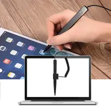 Многофункциональная тонкая круглая ручка с тонким наконечником для сенсорного экрана, емкостный стилус для автомобильной навигации, gps, емкостный сенсорный экран