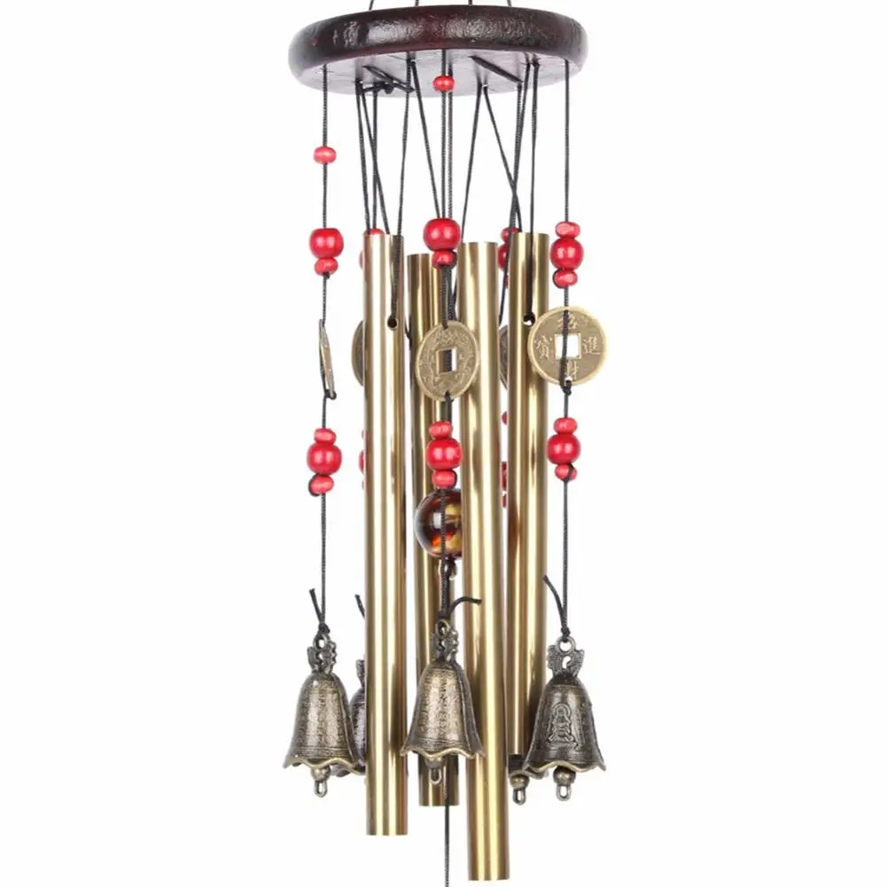 

Wind Chimes Bell Copper Tubes Outdoor Yard Garden Decor Windbell Ornament