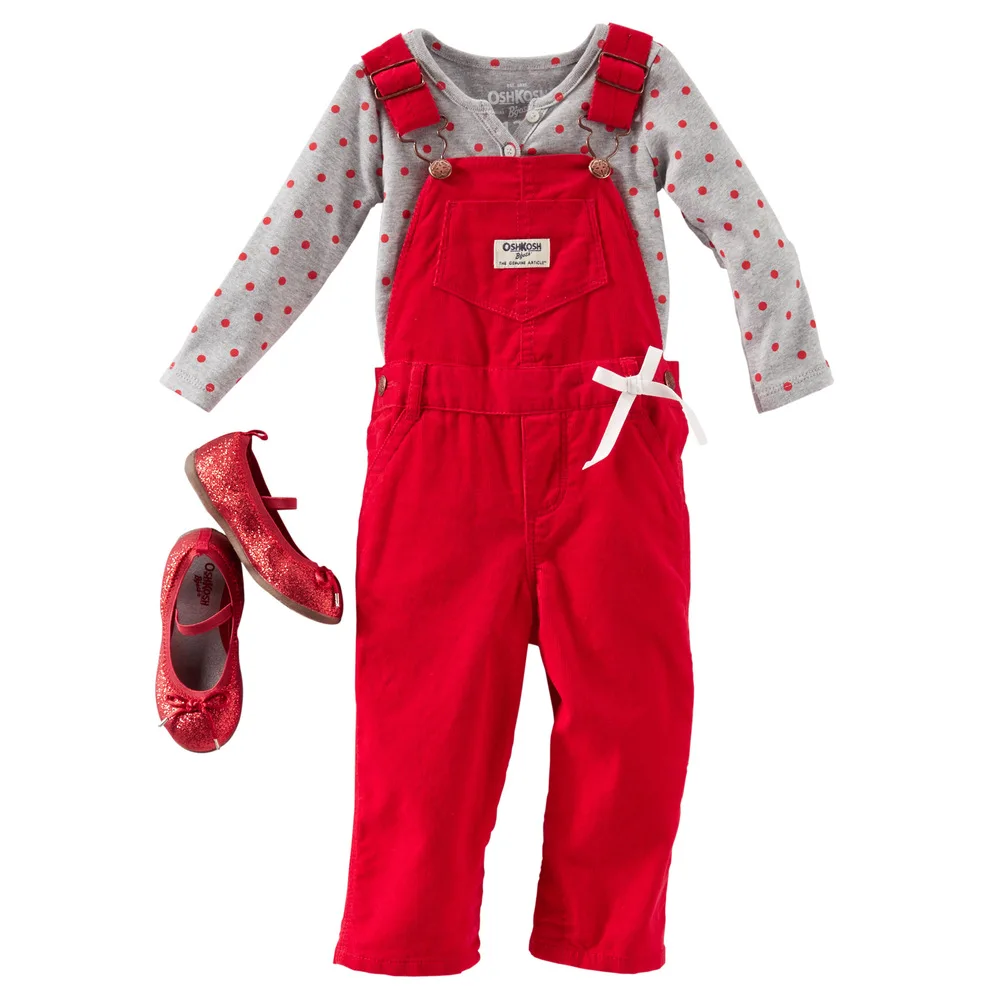 girls corduroy overalls