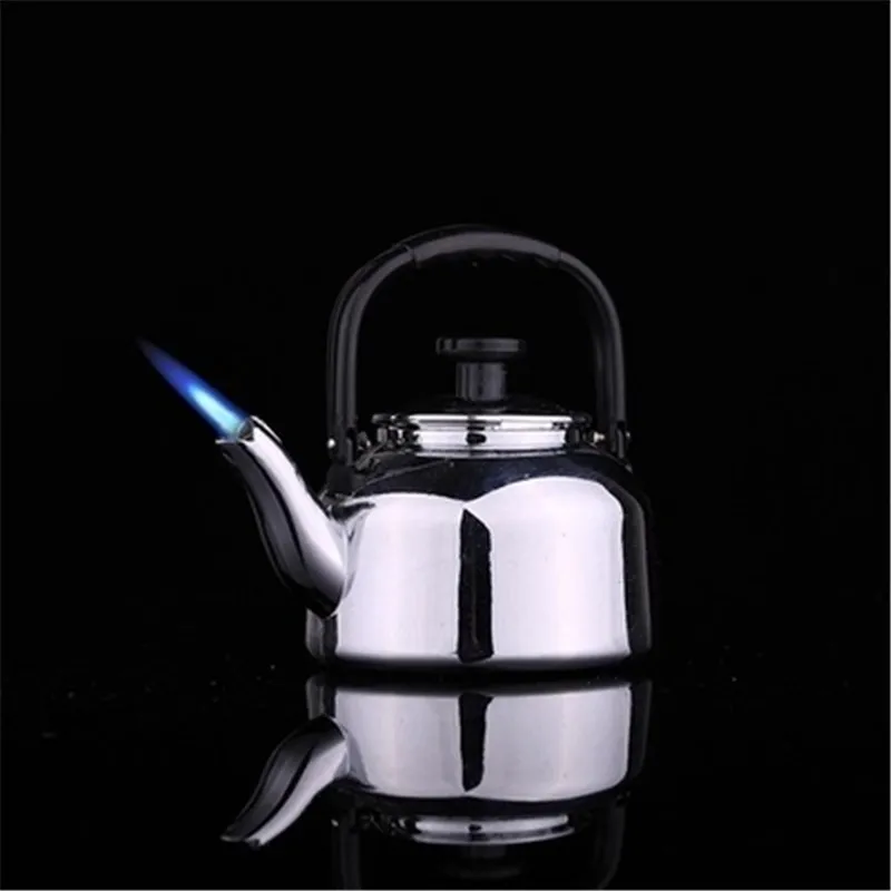 Портативный мини Teakettle Форма сигарета Jet пламя зажигалки зажигалка для сигар