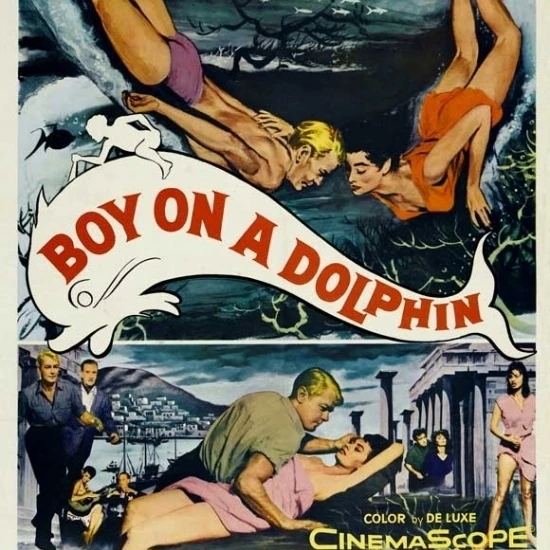 Boy on a Dolphin Movie Poster (11 x 17)