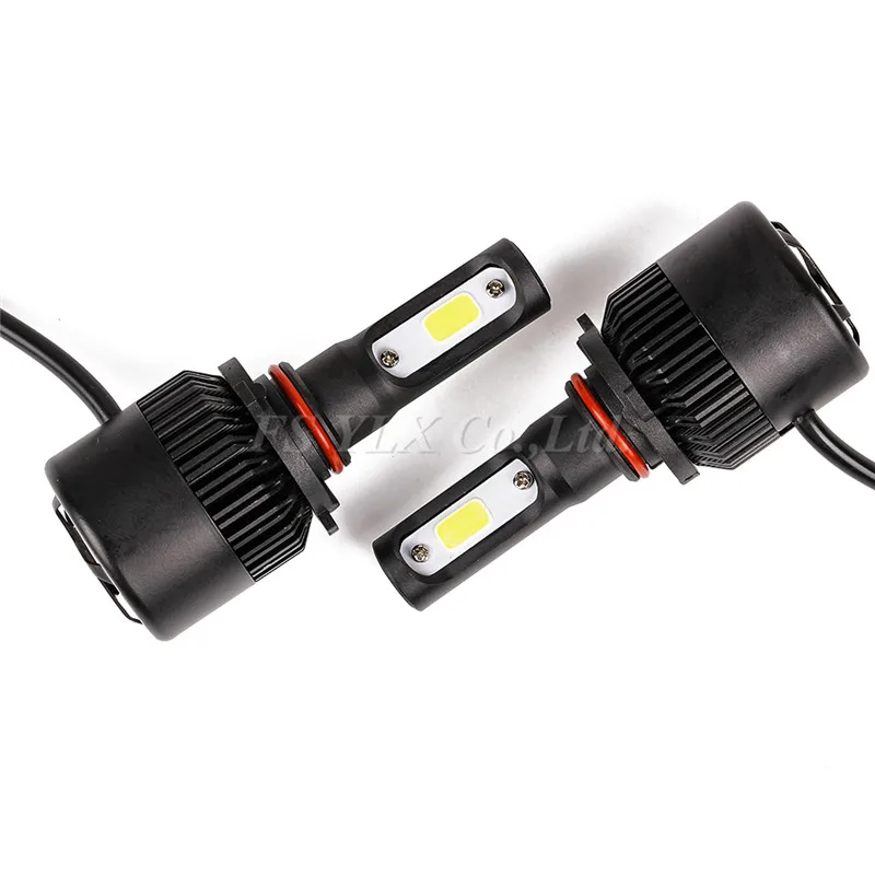 

9005 hb3 h10 9145 COB LED Headlight 72W 8000LM All In One Car LED Headlights Bulb Head Lamp Fog Lights lamps Pure White 6500K