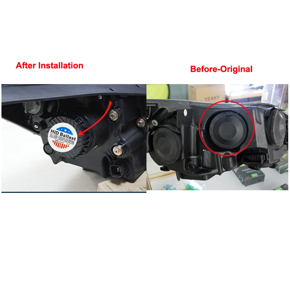 55W 9012 hid xenon kit envision headlight 9012 bi-xenon kit 4300K 5000K 6000K HIR2 9012 dual xenon projector bulb 9012 high low (11)