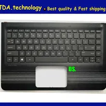 Wellendorff верхний корпус для hp Pavilion x360 13 m3-u000 13-u000 u100 Упор для рук верхняя крышка Клавиатура США Серебряная линия