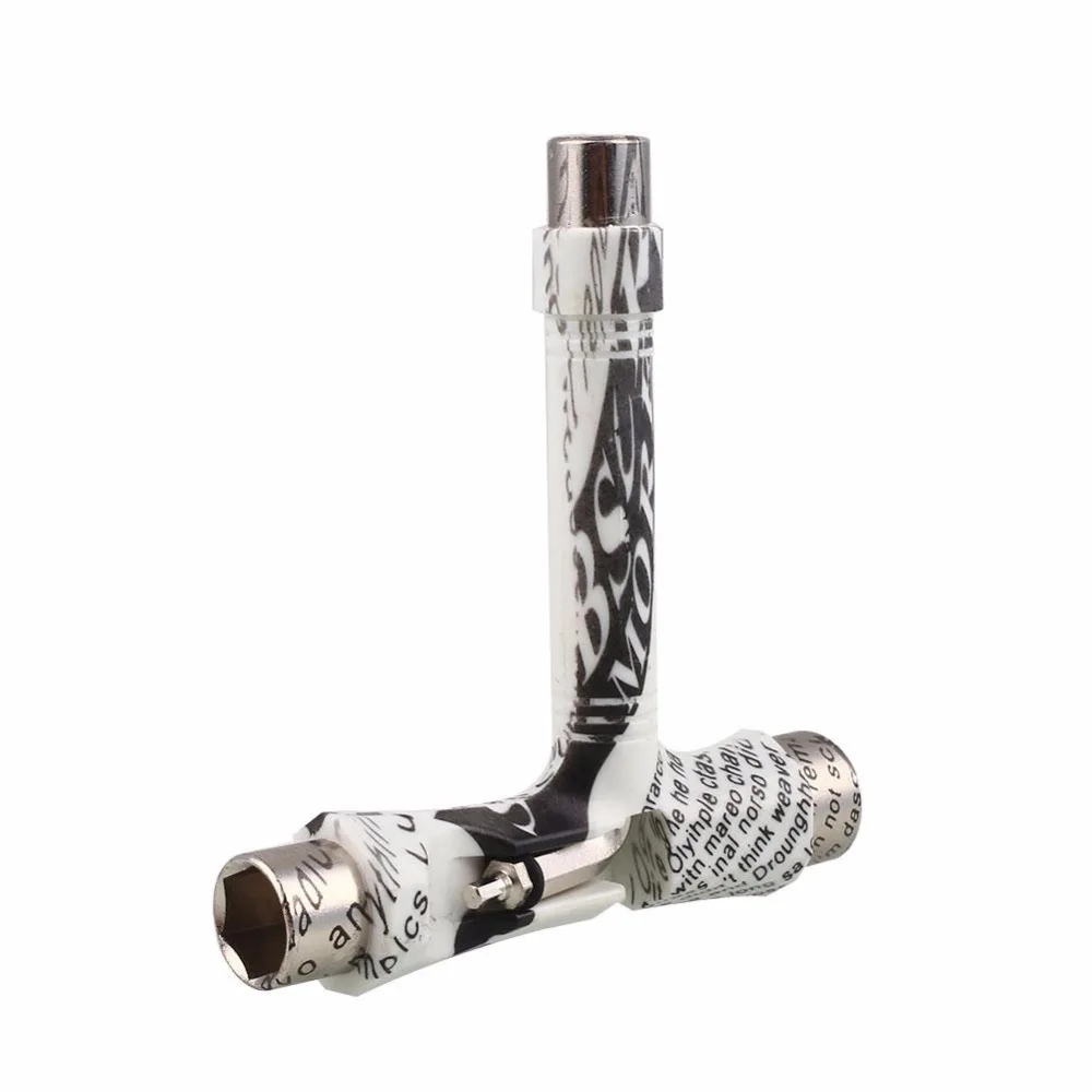 New Fish Skateboard Tools Patterned T Roller Wheel Tightening Assembly