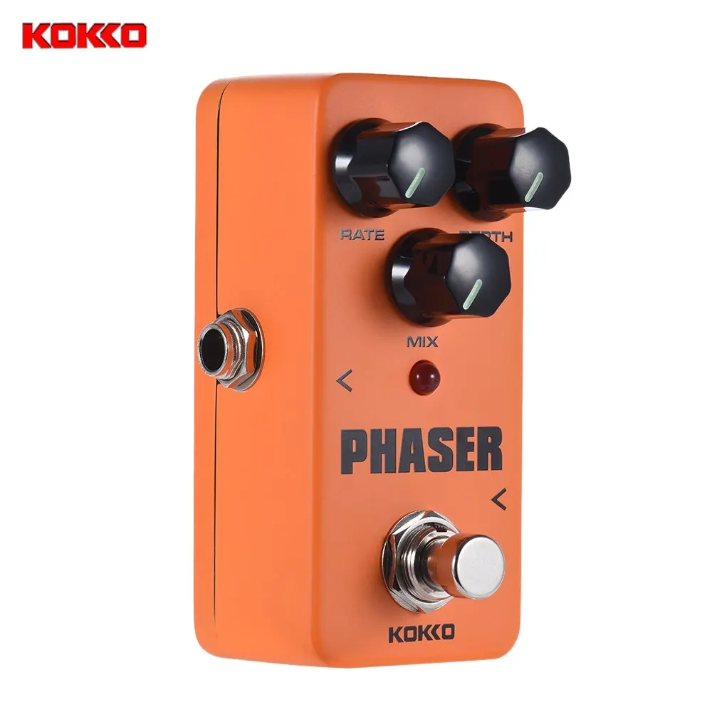 

Mini Analog Phaser Electric Guitar Phase Effect Pedal True Bypass Full Metal Shell