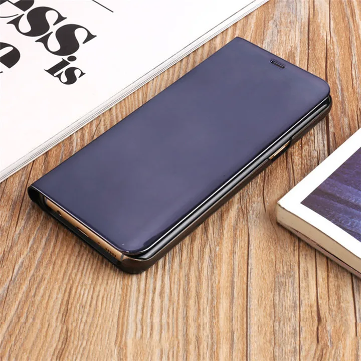 Тонкий смарт-чехол для samsung Galaxy A5 A7 A8 чехол GOLP чехол с подставкой для samsung Galaxy S8 S9 S7 S6 Edge флип-чехол с подставкой - Цвет: for Dark Blue