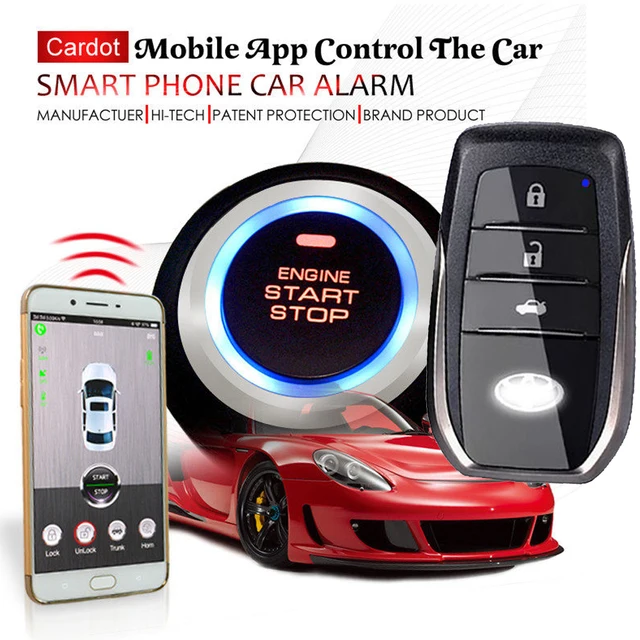 gps tracker car security alarm system with auto central lock feature