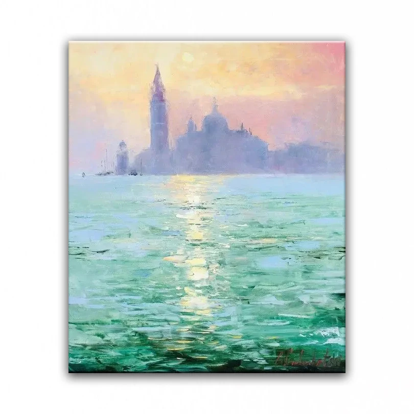 Skup Obraz olejny 100% ręcznie malowane dekoracji wysokiej jakości krajobraz nóż malarstwo zdjęcia DM16062906