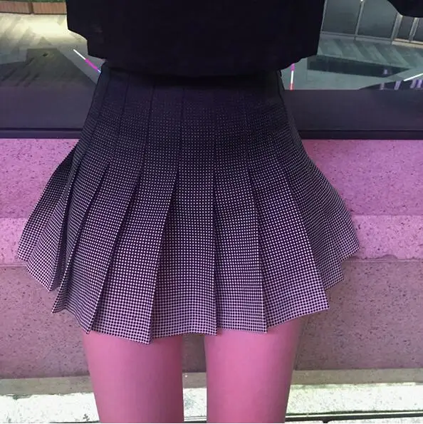 Юбка трапеция в клетку с высокой талией|a-line skirt|skirt plaidhigh waist |