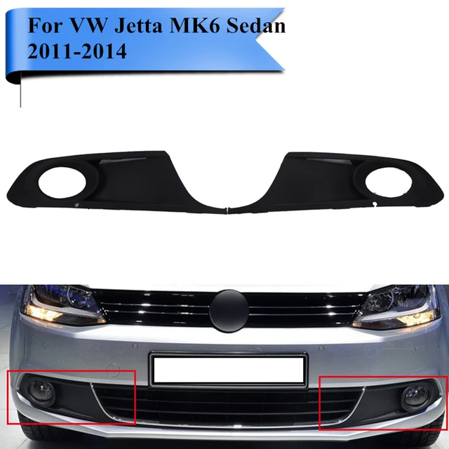 Car Front Per Grille Fog Light Grill Cover For Vw Jetta 6 Mk6 S Car Front Per Grille Fog Light Grill Cover For Vw Jetta 6 Mk6 S Gli Tdi