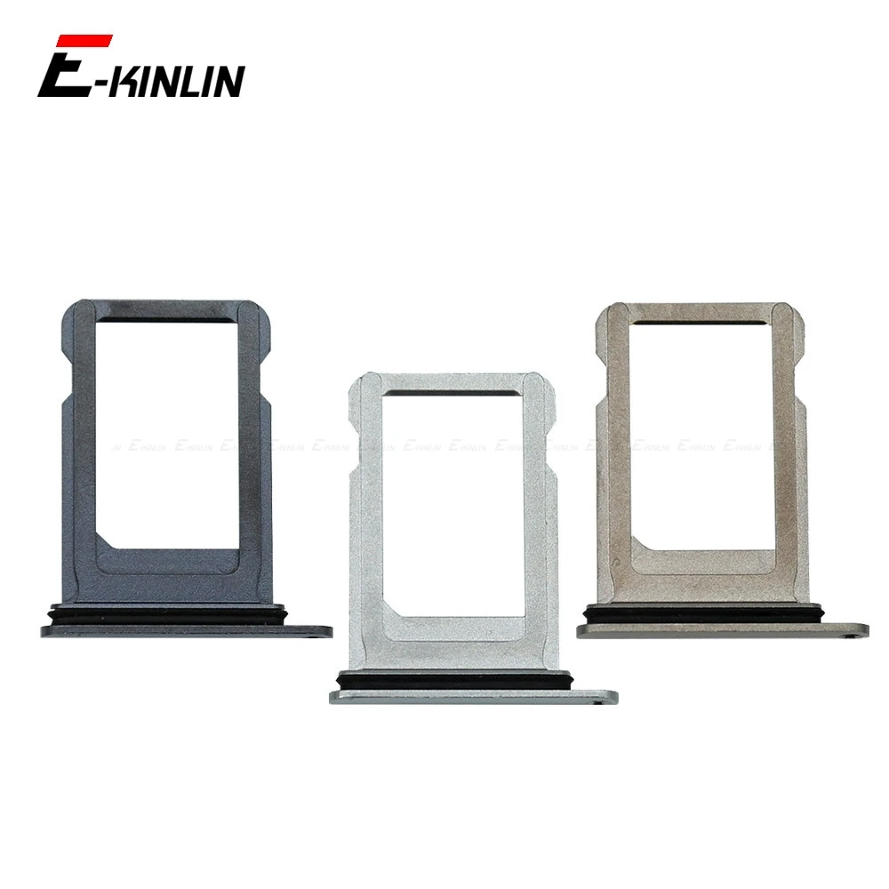Sim Tray For iPhone X XS Max SE 2020 Sim Card Slot Holder Adapter Replacement Parts