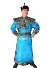 Mongolian Prince costume Male costume dance performance clothes robe men’s clothing mongolian national male gown