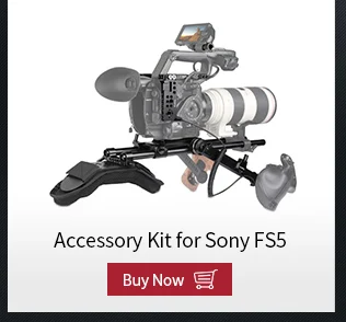 SmallRig для sony FS5 рукоятки адаптер крепление Arri rosette+ 2,5 мм LANC кабель-удлинитель для удлинителя быстросъемное Крепление-2192