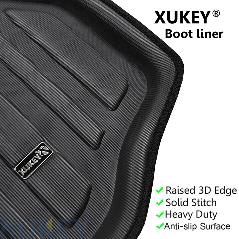 carmats4u To fit A3 HB 3 /& 5dr//Sportback 2012 Fully Tailored PVC Boot Liner//Mat//Tray Black Carpet Insert