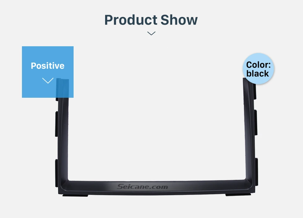 Seicane Двойной Дин Радио фасции DVD Gps декоративная рамка для 2010-2012 KIA CEED Dash Mount Surround Панель отделка комплект фитинг