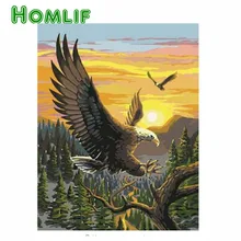 DIY фото на заказ, 5D DIY Алмазная картина "животные птицы" 3D полная круглая Смола Алмазная вышивка крестиком Картина домашний декор