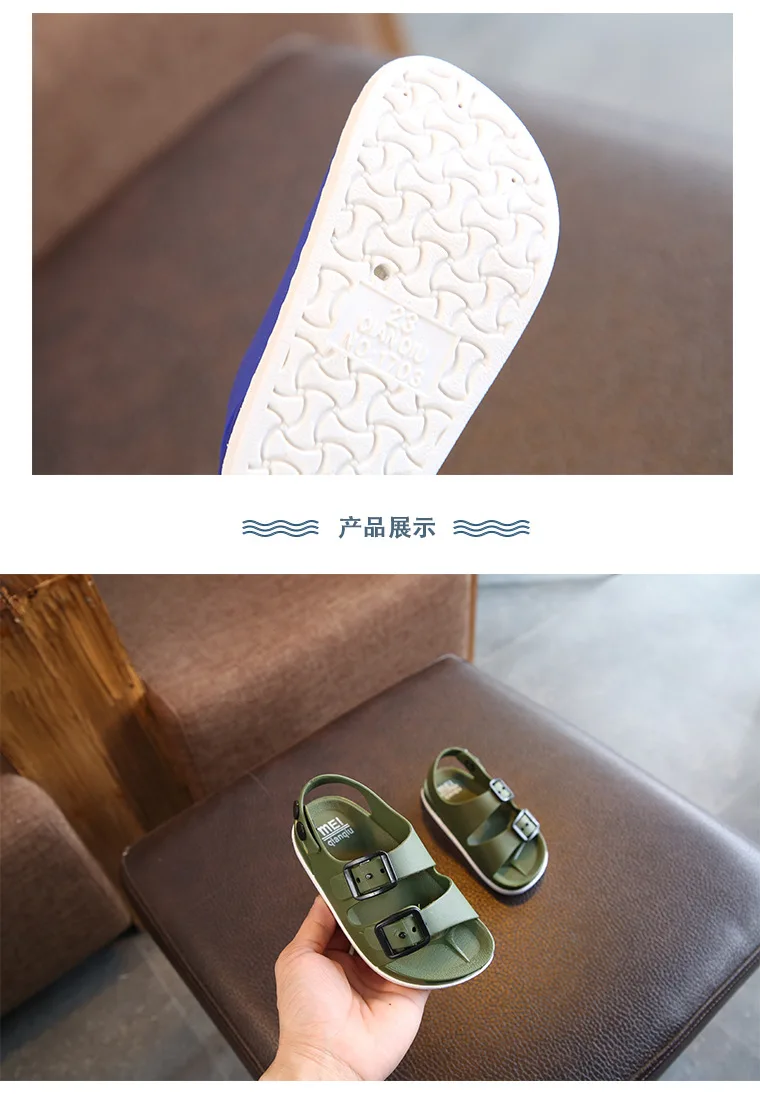 Anos de Idade do Bebê Sandálias das Crianças Verão 2019 Sapatos Meninos Inglaterra 1 4 Sandálias Infantis Não slip Crianças 16 de idade do bebê das crianças sandálias antiderrapantes crianças