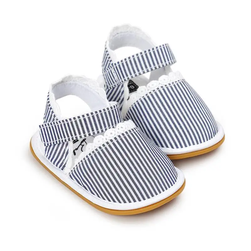 Весенне-летняя хлопковая Тканевая обувь для девочек 0-1-2, мягкая обувь для малышей, детская обувь принцессы с нескользящей подошвой