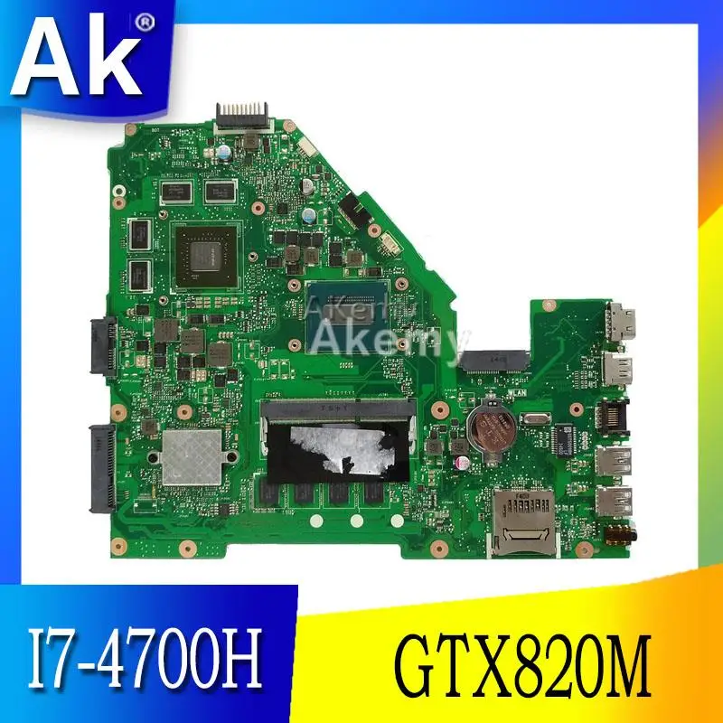 AK X550JD X550JK Laptop motherboard for ASUS X550JD FX50J ZX50J A550J X550J Test original mainboard