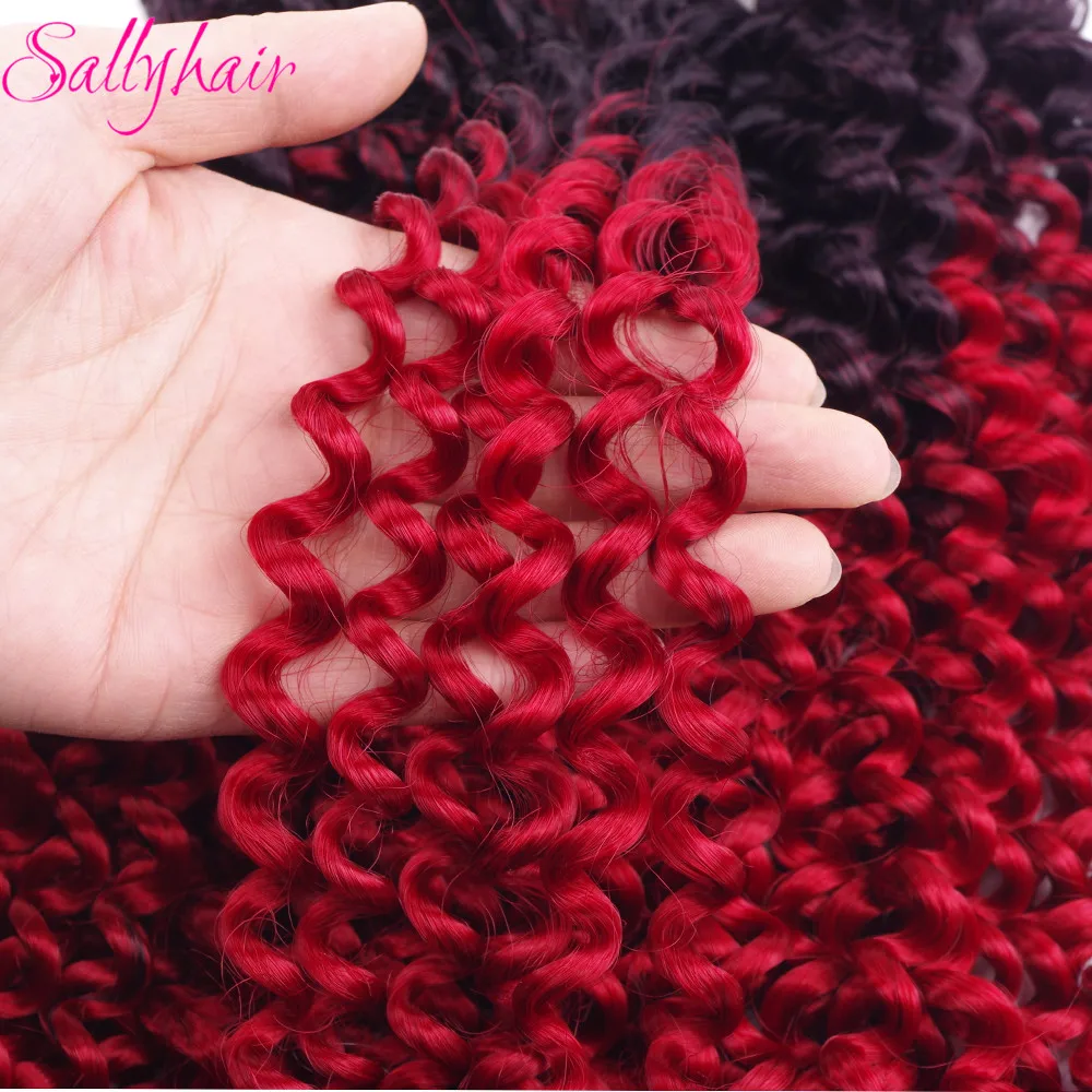 Sallyhair Water Wave Omber Braiding Hair Extension (17)