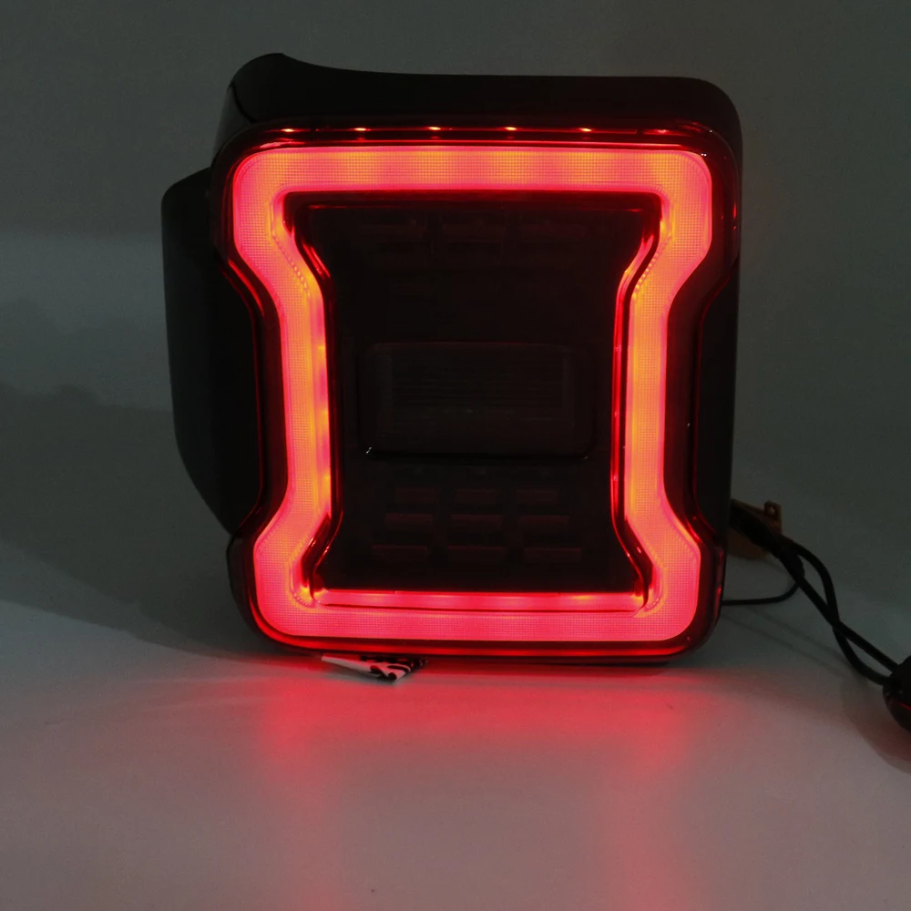2PCS New USA Version Led Tail Lamp For Jeep Wrangler JL 2018 2019 Car Tail Light Series Rear Lamps Brake Reverse Light (14)