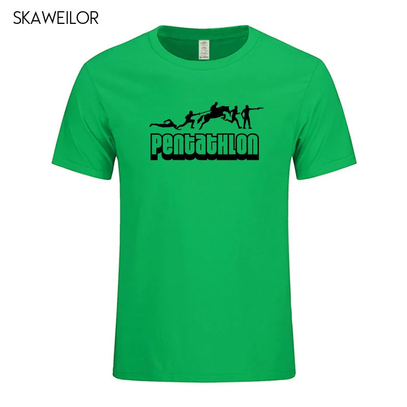 New Men Modern Pentathlon T Shirts Cool Printed Short Sleeve O Neck Funny T-shirt Cotton Men Clothing Tops Tee Camisetas New Men Modern Pentathlon T Shirts Cool Printed Short Sleeve O Neck Funny T-shirt Cotton Men Clothing Tops Tee Camisetas