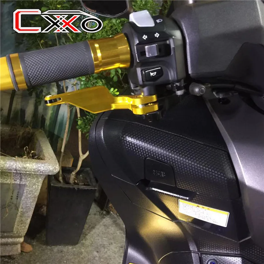 Для yamaha TMAX 500 2008-2011 TMAX 530 2012 2013 XP530 Красный Алюминиевый Рычаг стояночного тормоза цельный