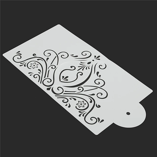 Érátos Diy 4Db/Set Hercegnő Csipke Torta Sablon Szett Cakta Chraft Sablonok Szegély Dekorációs Sütemény -Sütőeszközök - Image 2