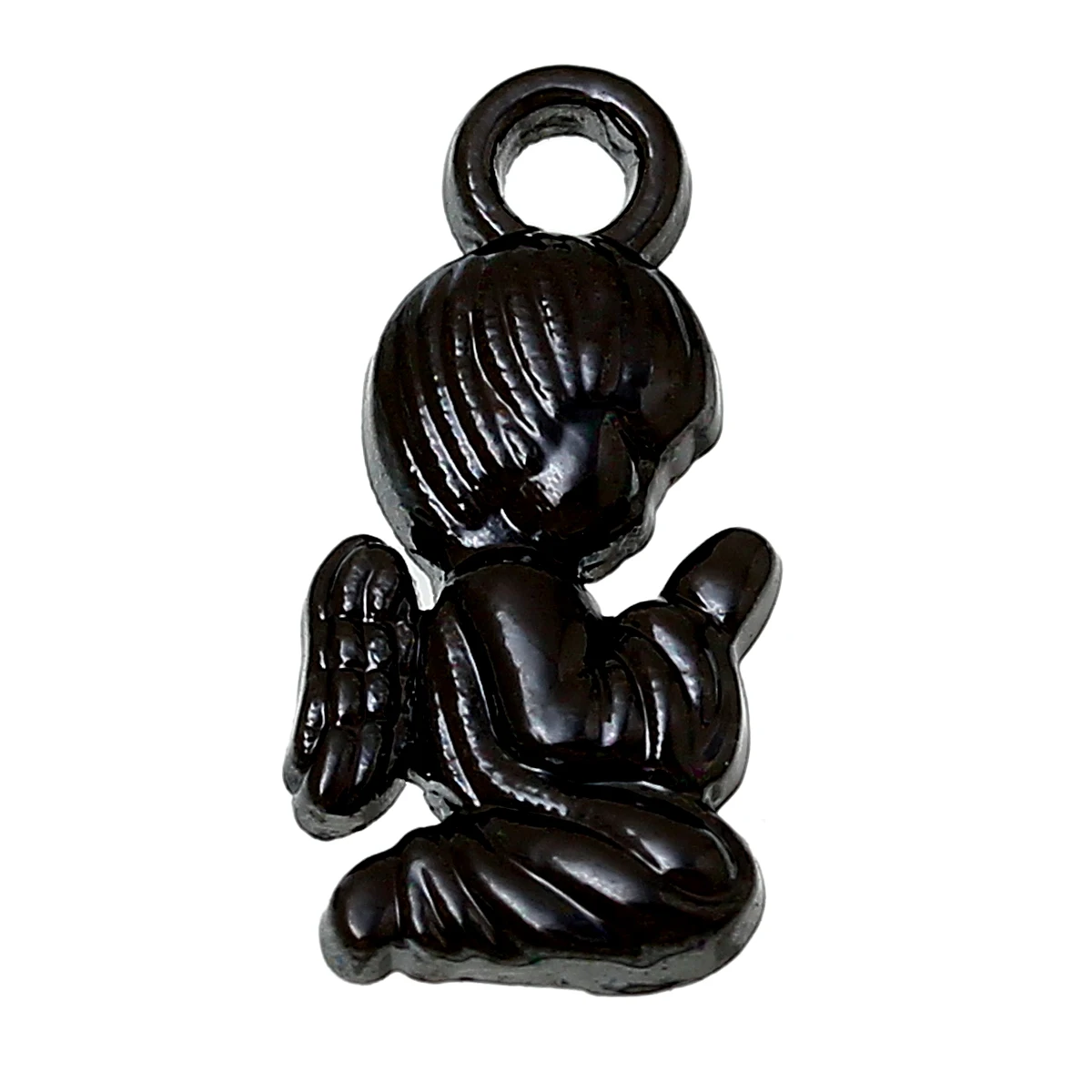

DoreenBeads Zinc metal alloy Charm Pendants Angel Gunmetal Message Carved DIY Making 16mm( 5/8") x 8mm( 3/8"),2 PCs 2016 new