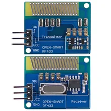 Большой диапазон 433 МГц РЧ беспроводной приемопередатчик Комплект с антенной большой мощности 433 МГц передатчик приемник модуль LORA комплект для Arduino