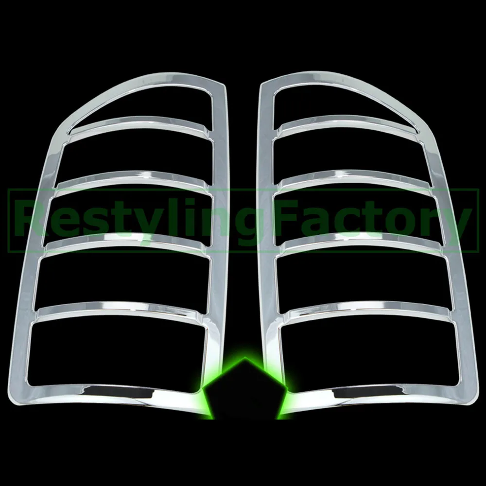 

XYIVYG 02-06 for Dodge Ram 1500+2500+3500 Heavy Duty Truck Car Chrome Trim ABS Plated Taillight Tail Light Lamp Cover Bezels