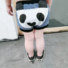 Детские шорты с рисунком панды новые летние детские шорты детская одежда детские штаны хлопковые шорты брюки для мальчиков и девочек