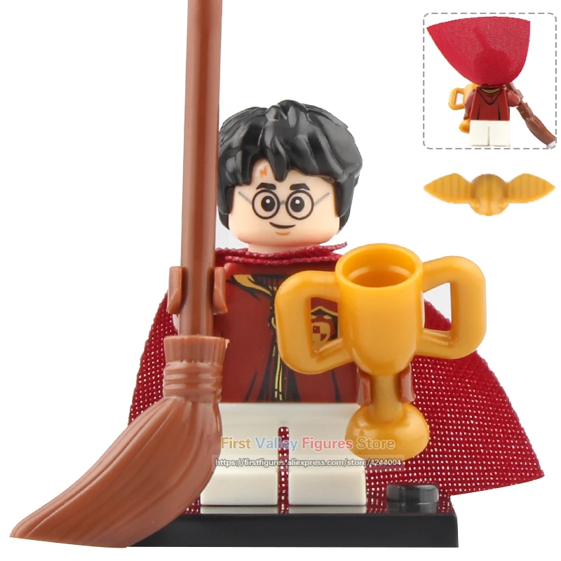 

20PCS Harry Action Figure Potter Building Blocks Hermione Ron Weasley Dumbledore Rubeus Hagrid Children Toys WM6045