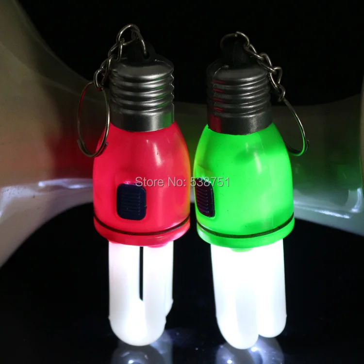 

FREE Shipping by FEDEX 1000pcs/lot LED Lightbulb Keyring Plastic Bulb Keychain Plastic LED Keyring