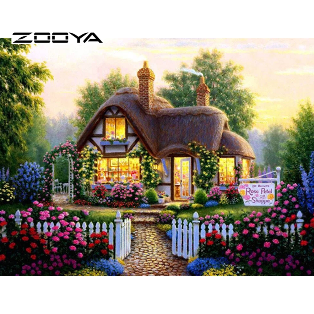 ZOOYA 5D Full Drill Diamond Embroidery Diamond Painting Cottage Cross Stitch Rhinestone Mosaic Decoration Painting RF565 ZOOYA 5D Full Drill Diamond Embroidery Diamond Painting Cottage Cross Stitch Rhinestone Mosaic Decoration Painting RF565