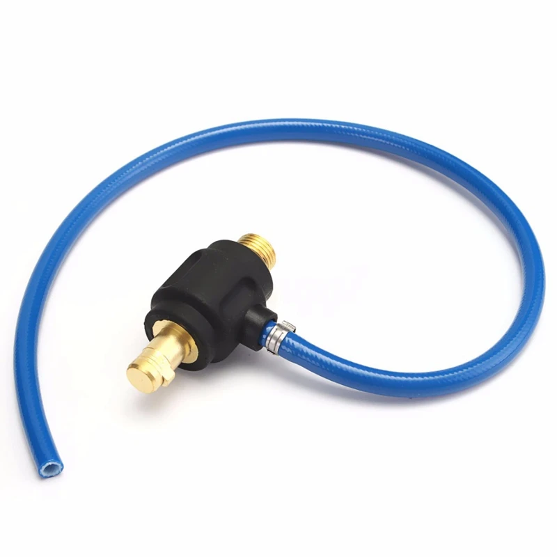 TIG Power Welding Gas Adapter Connector 35-50 Male M16 M10 With 9mm Quick Connection For WP 17 18 26 Welding Torch