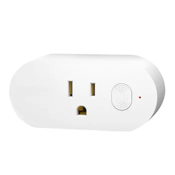 

Wifi Smart Plug , Mini Smart Socket Work with Alexa/Echo dot Voice Control Timing Function Energy No Hub Required Control Your