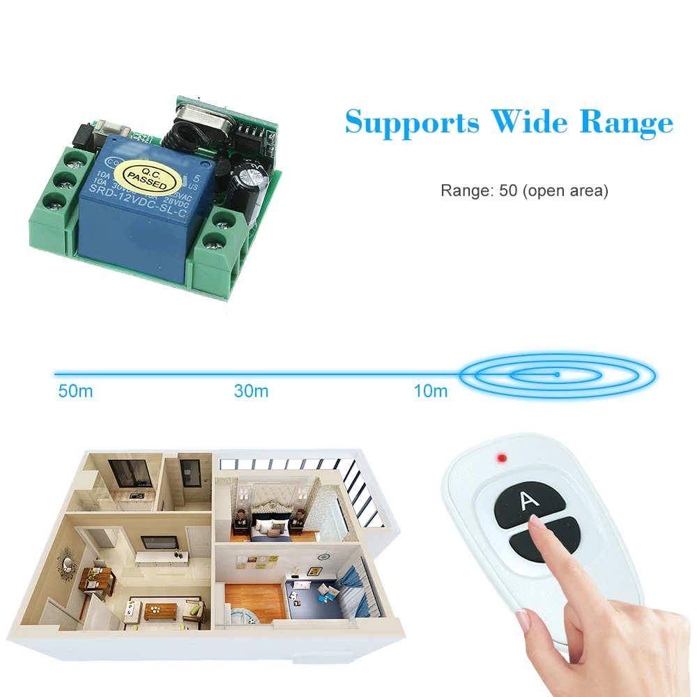 Aliexpress.com : Buy 433MHz Wireless Remote Control Switch